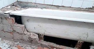 Демонтаж ванной комнаты в Новоалтайске - стоимость работ от 827 руб. | Сварной-Нвл